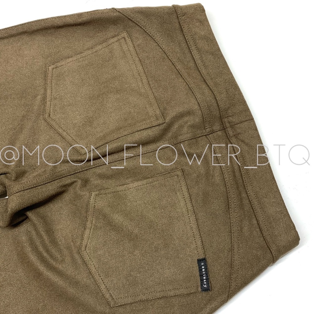 Anthropologie X Sanctuary Suede Leggings - Picture 6 of 12